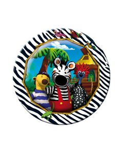 8 assiettes anniversaire - Zigby