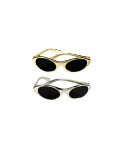 Lunettes de soleil - or et argent - x12