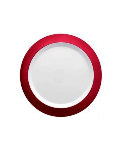 Assiette rouge 6 pcs