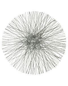 x4 Set de table Gris sinamay