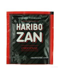 Haribo Zan 60 plaquettes réglisse à l'anis et menthe