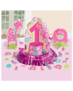 23 décorations table 1 an fille 