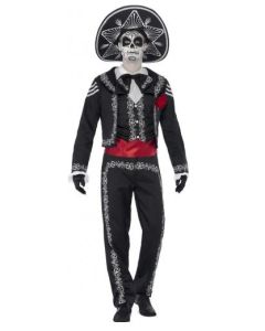 Costume señor jour de la mort - Taille L 