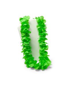 Collier Fleurs Hawaïen Vert