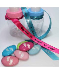 Dragées Naissance Empreinte Petits Pieds 250 g