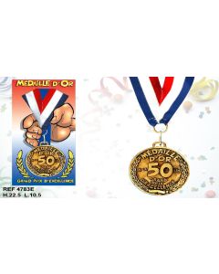 Médaille d’Or 50 aine
