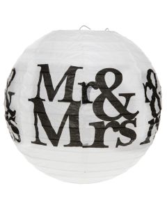 2 Lanternes Mr et Mrs