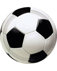 Assiettes à dessert anniversaire "Football"