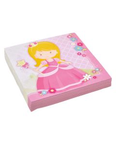 x20 Serviettes Papier Princesse