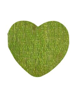 Pétales coeur métallisé - vert