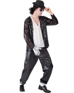 Déguisement homme Roi de la Pop 