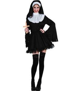 Déguisement femme religieuse sexy - Taille L