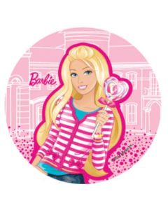 Disque gâteau Barbie 1