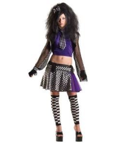 Déguisement femme Emo – Taille Unique