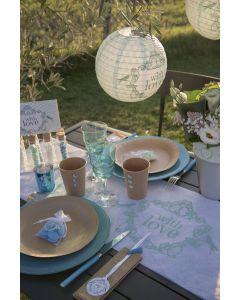 2 lampions With Love - vert