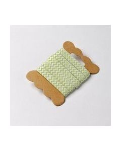 Ruban chevron 1 cm x 5 m – anis