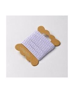 Ruban chevron 1 cm x 5 m – lavande