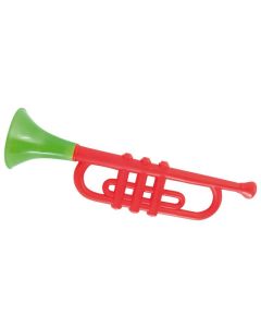 Trompette en plastique - 33 cm