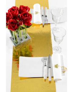 Chemin de table bicolore - 30 cm