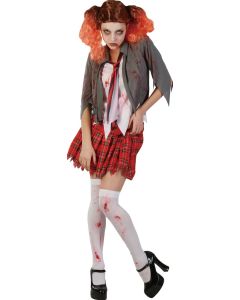 Costume femme étudiante sanglante - Taille unique