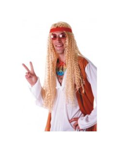 Perruque homme Hippie