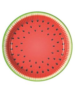 8 assiettes pastèque