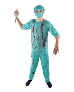 Déguisement adolescent chirurgien sanglant - Taille unique