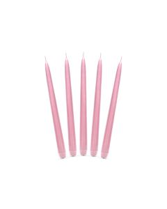 Bougie flambeau rose