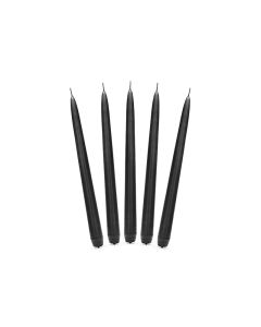 Bougie flambeau noire