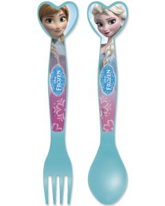 Fourchette et cuillère - Reine des Neiges