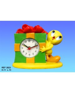 Réveil en forme de cadeau avec Titi