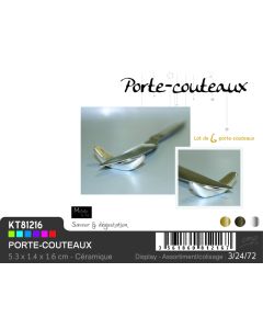 Repose-couverts - bronze