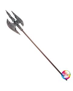 Hallebarde de guerrier - 137 cm