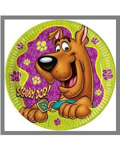 Assiettes Scooby Doo 23 cm Ø - x8