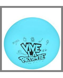 Ballon géant - Vive la retraite - turquoise