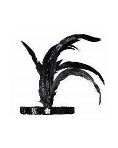 Bandeau Charleston - noir