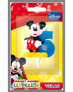 bougie Mickey - Chiffre 6