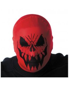 cagoule monstre rouge Halloween