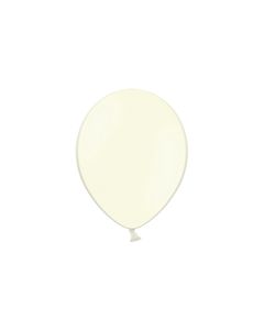 100 ballons ivoire pastel - 29 cm