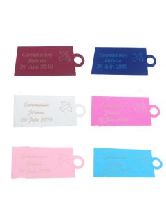 Étiquette personnalisée colombe