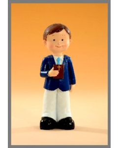 communiant garçon confirmation