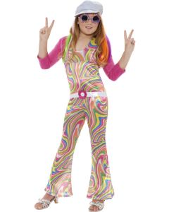 Déguisement Fille Hippie 10/12 ans