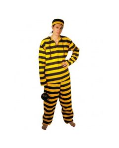 Costume homme prisonnier - Taille XXL