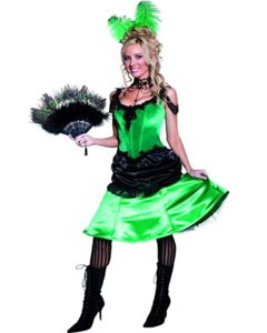 Déguisement femme serveuse de saloon M