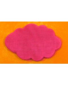 Nuages en organza - fuchsia