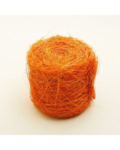 Ruban abaca - orange
