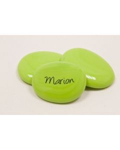 Galets marque place - menthe