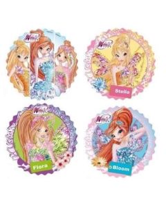 Disque à gâteau en sucre Winx pas cher