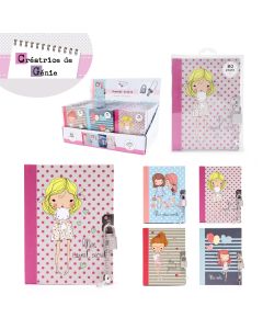 Journal intime avec cadenas - Secrets d'ados