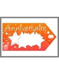 Flèche signalétique - Anniversaire